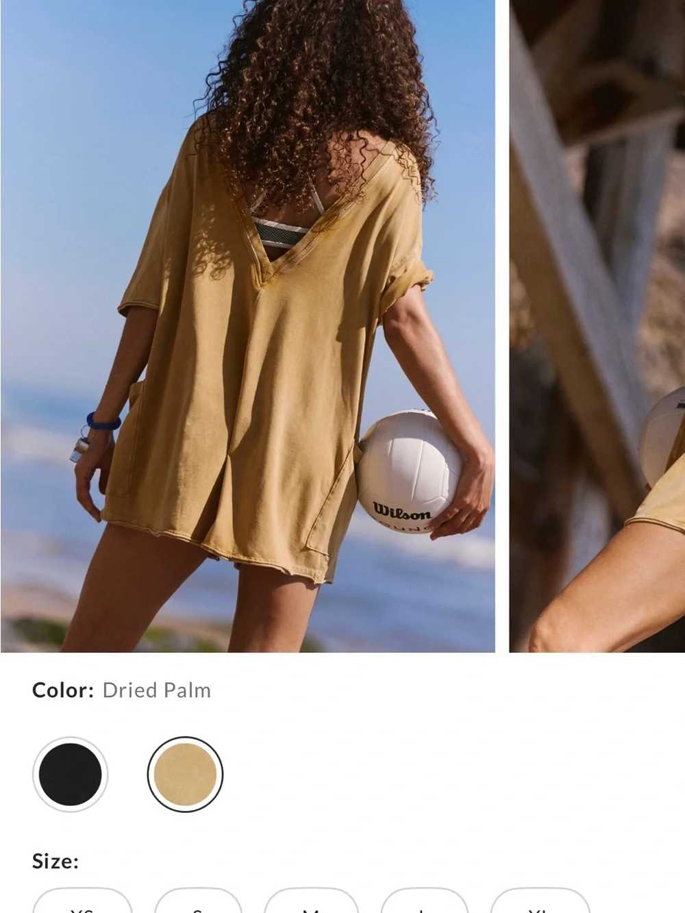 Free People Washed Black romper